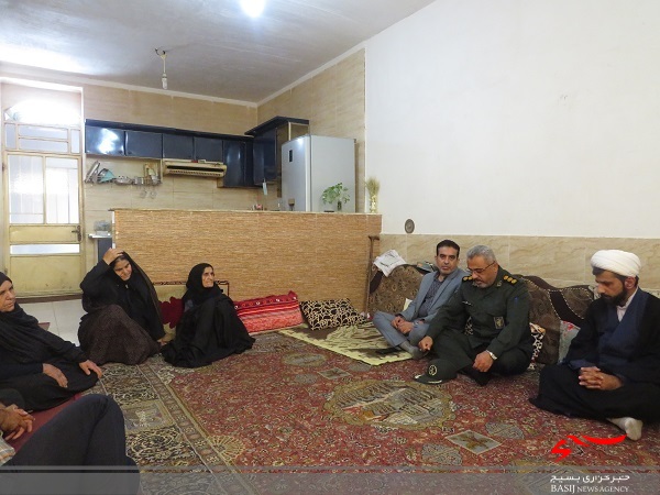 دیدار با خانوده شهید ماشاالله محمدی در دلوار