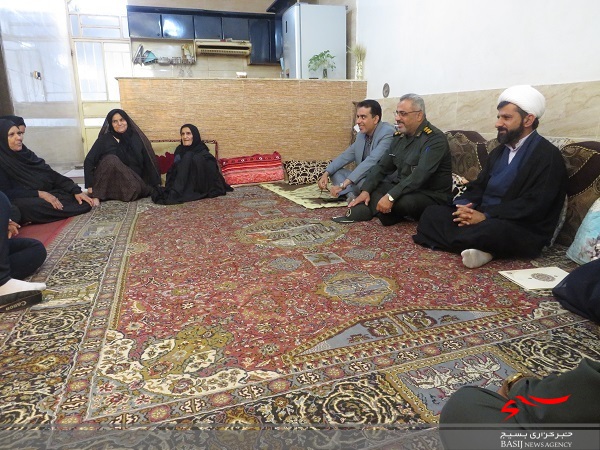 دیدار با خانوده شهید ماشاالله محمدی در دلوار