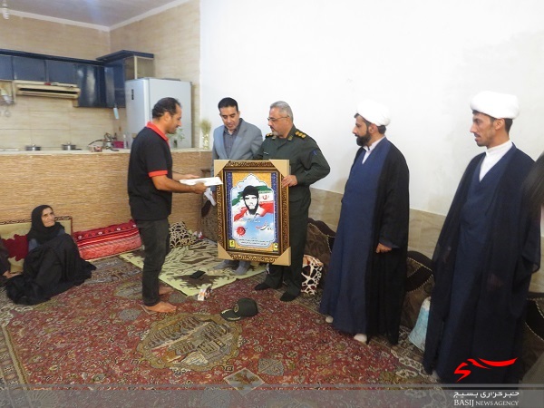 دیدار با خانوده شهید ماشاالله محمدی در دلوار