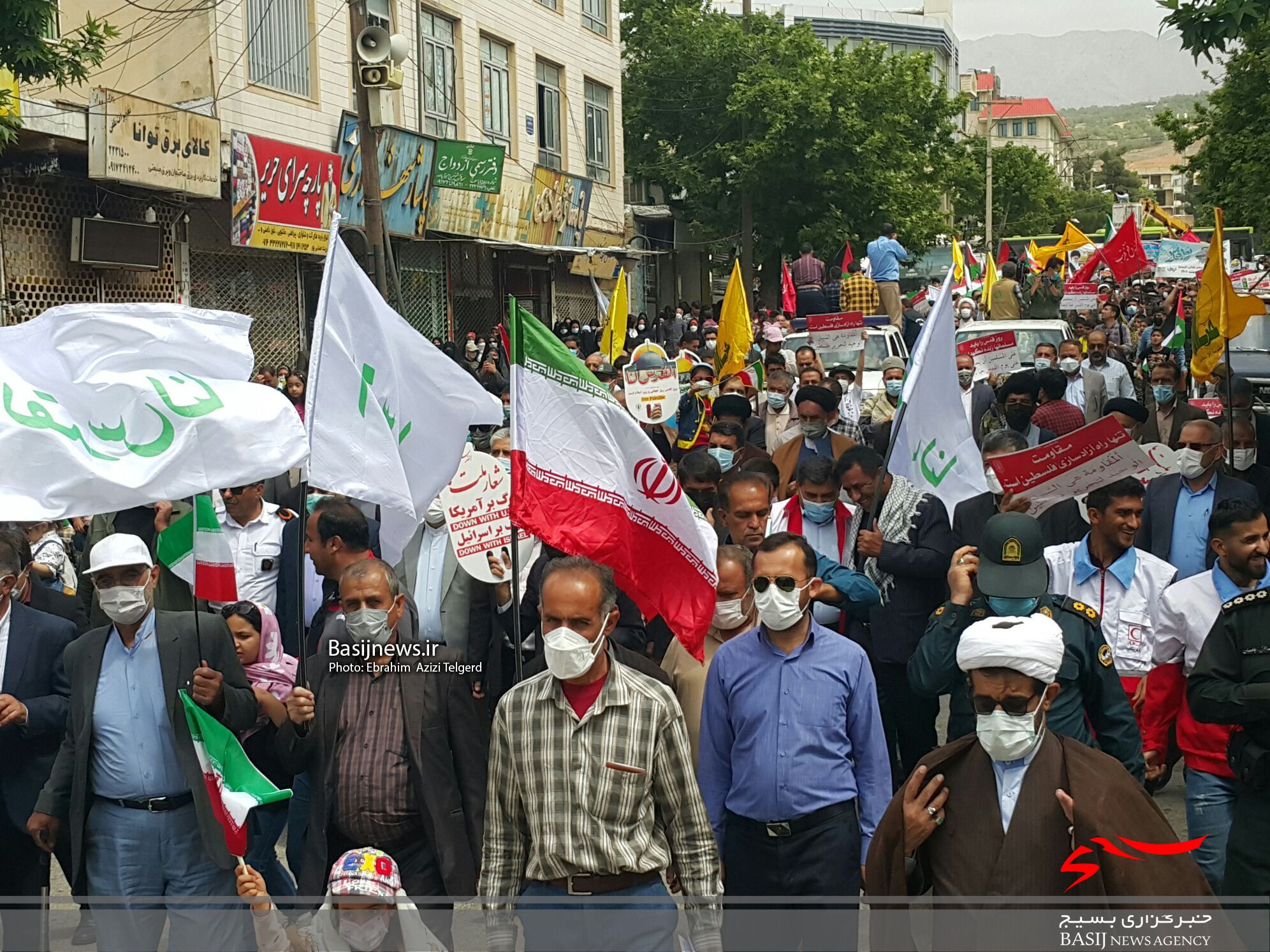 راهپیمایی باشکوه روز قدس در یاسوج