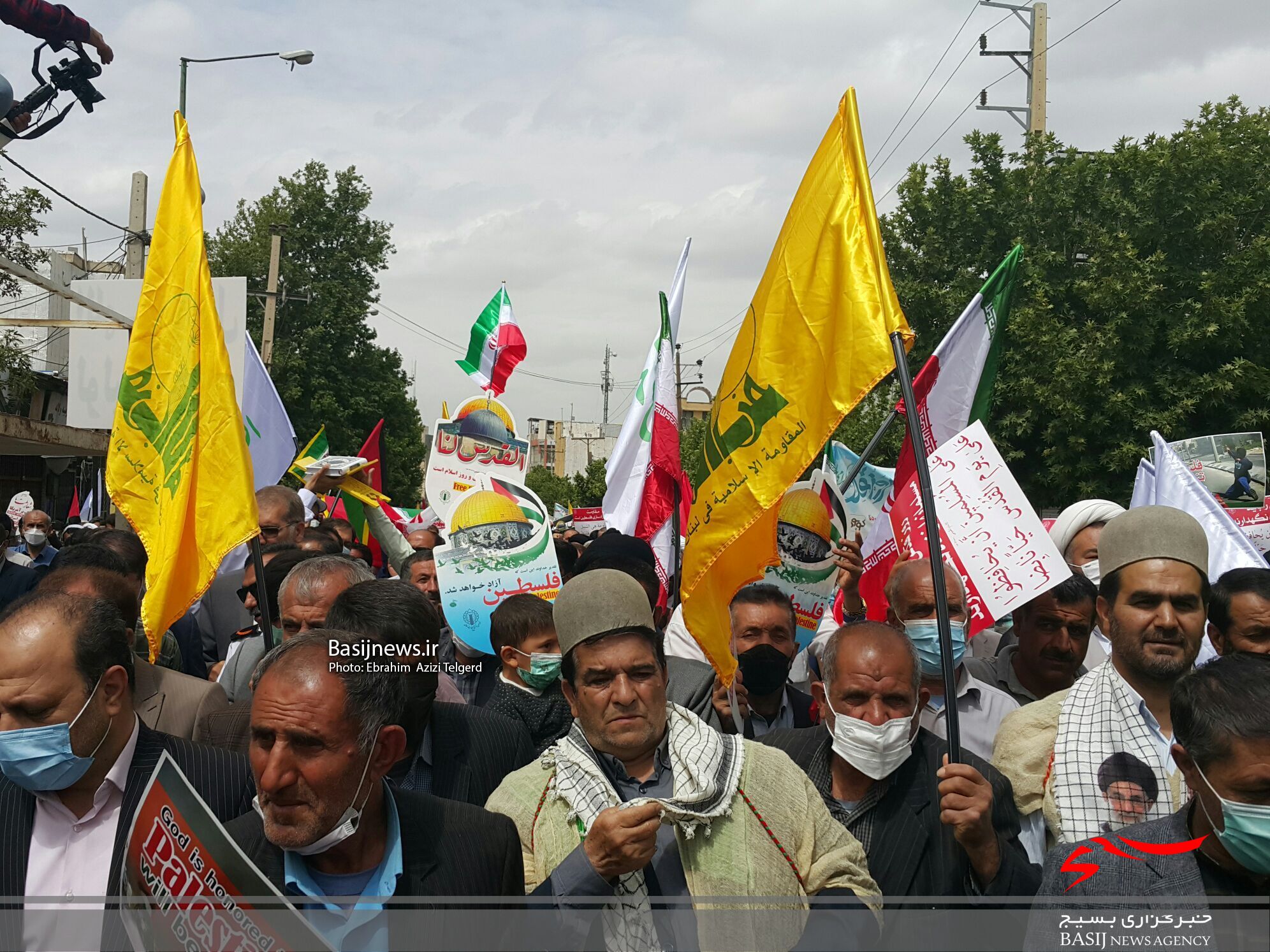 راهپیمایی باشکوه روز قدس در یاسوج