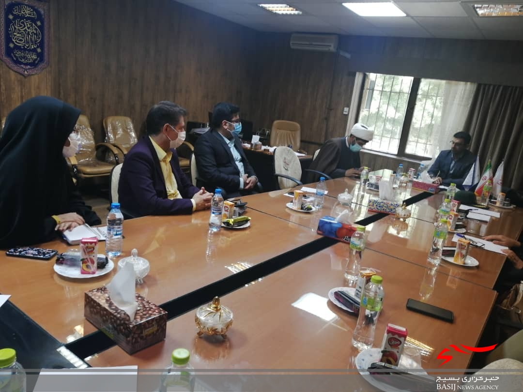 نشست هماهنگی جهت برگزاری اردوی جهادی بهداشتی درمانی در روستای پراشکفت بویراحمد