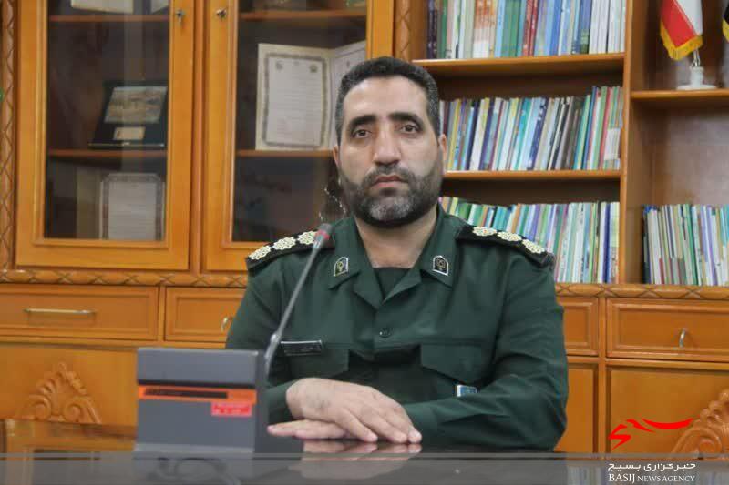 تکریم و معارفه سه مسئول در سپاه استان قم