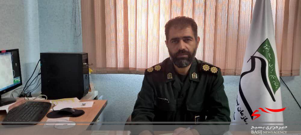 تکریم و معارفه سه مسئول در سپاه استان قم