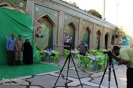 همایش تجلیل از سربازان نمونه سپاه حضرت محمد رسول الله(ص) تهران بزرگ