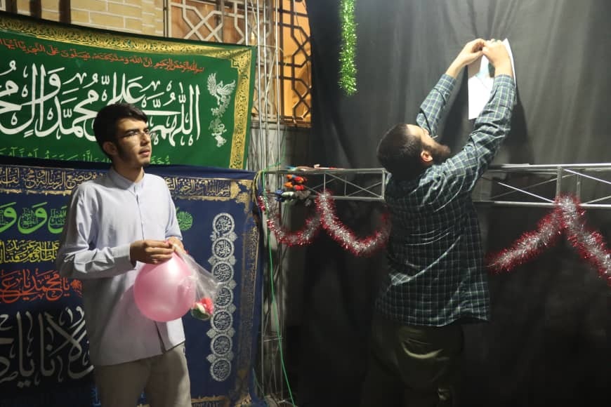 برپایی موکب شهدای روحانیت در قم
