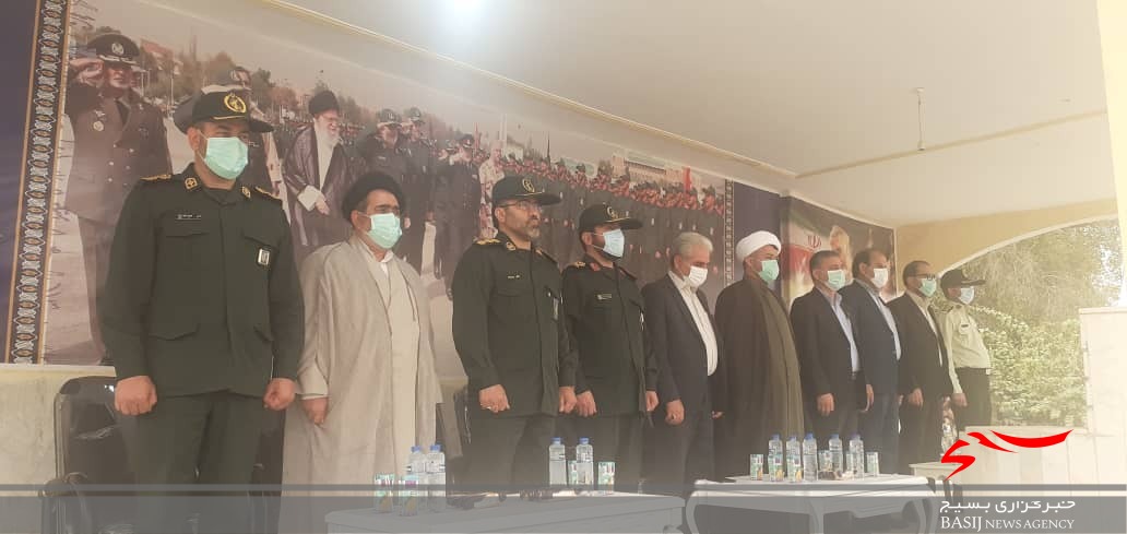 مراسم صبحگاه مشترک حماسه سوم خرداد در گچساران