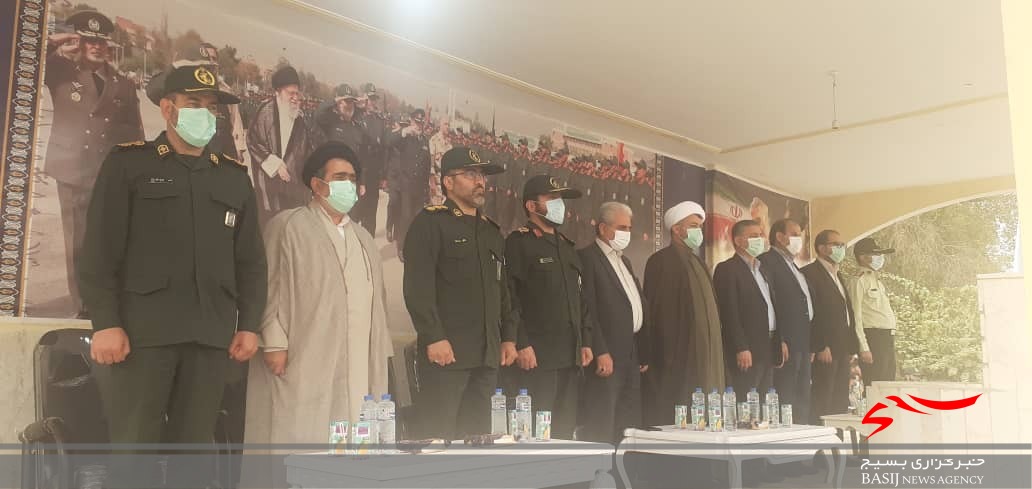 مراسم صبحگاه مشترک حماسه سوم خرداد در گچساران