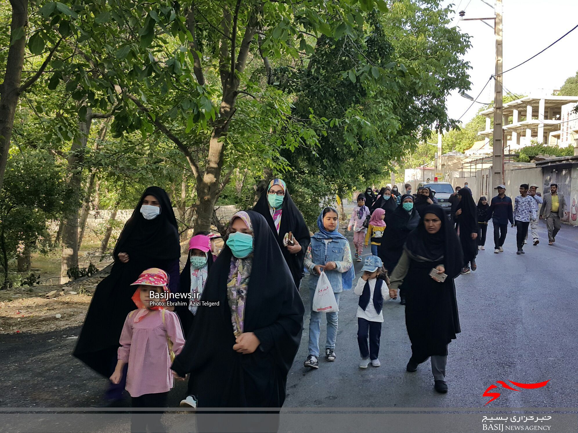 همایش پیاده روی خانواده های کارکنان و پاسداران سپاه فتح کهگیلویه و بویراحمد