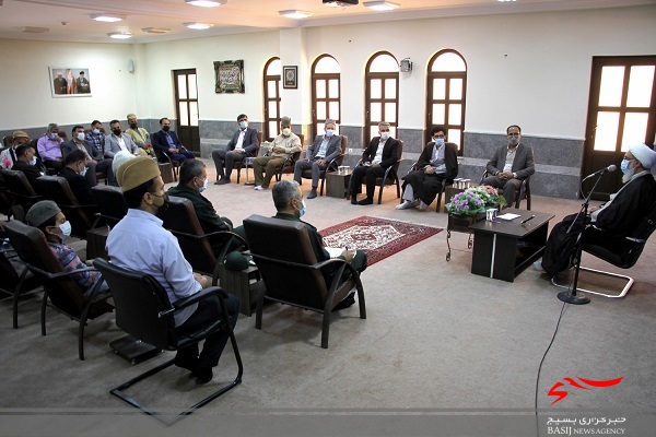 دیدار سران طوایف ایل قشقایی با آیت الله صفایی بوشهری