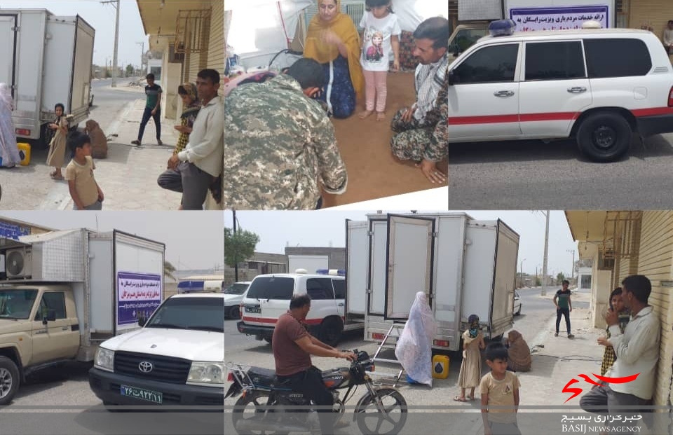 ۴۰۰ نفر از زلزله زدگان شهرستان های بندرلنگه و بندرخمیر ویزیت رایگان شدند