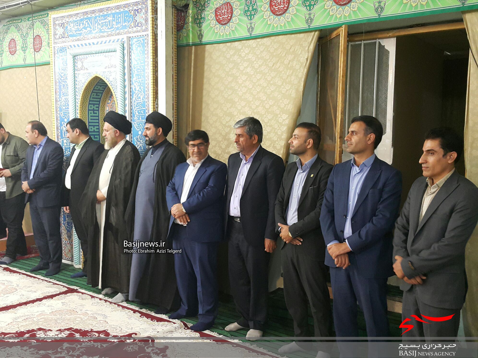 دیدار جمعی از اساتید بسیجی استان با آیت الله ملک حسینی