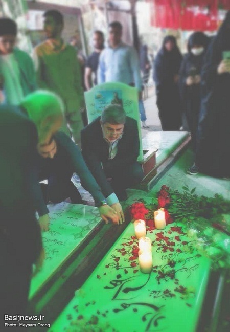 سالگرد شهادت شهید مدافع حرم بهرام مهرداد