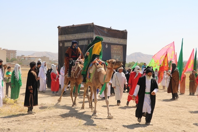 بازسازی واقعه غدیر در چهارمحال و بختیاری