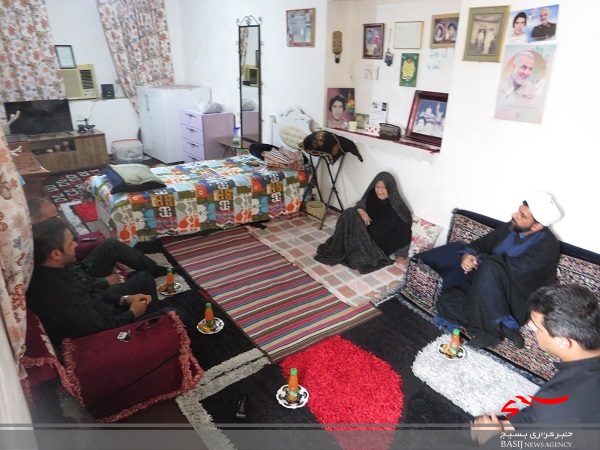 سرکشی از خانواده شهید محمد جمادی در دلوار