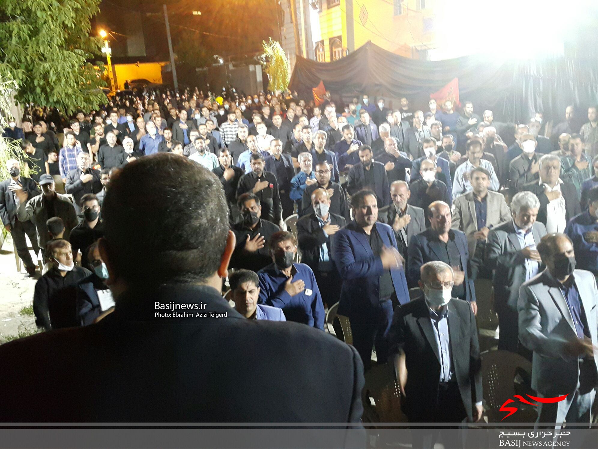 تصاویر  زیبا از شب عاشورای حسینی در یاسوج