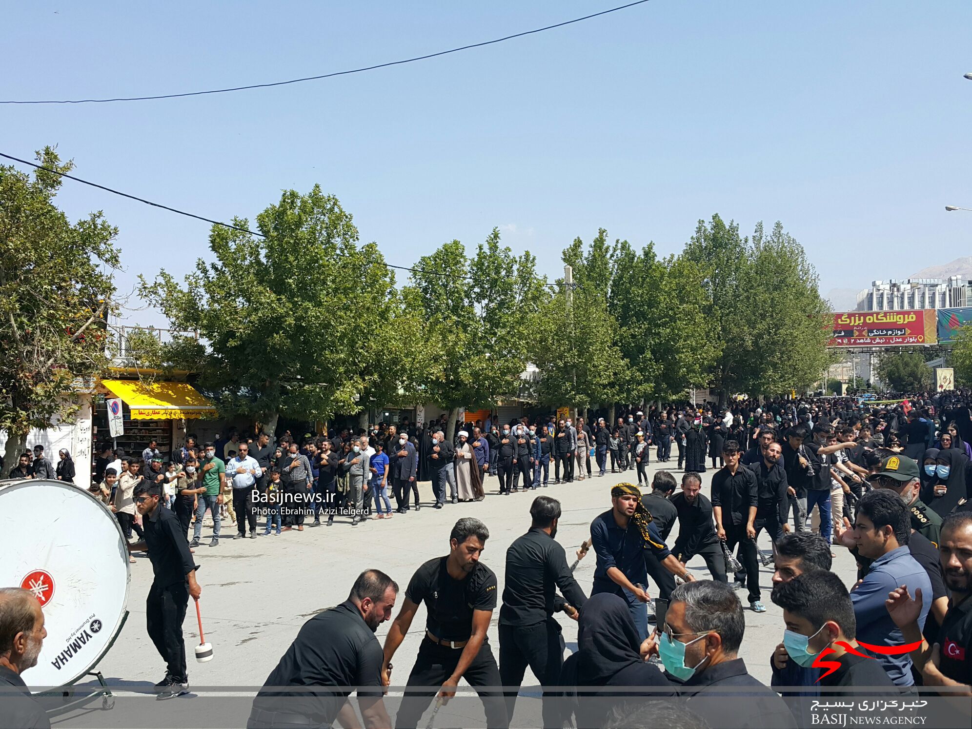 عزاداری عاشورای حسینی در یاسوج