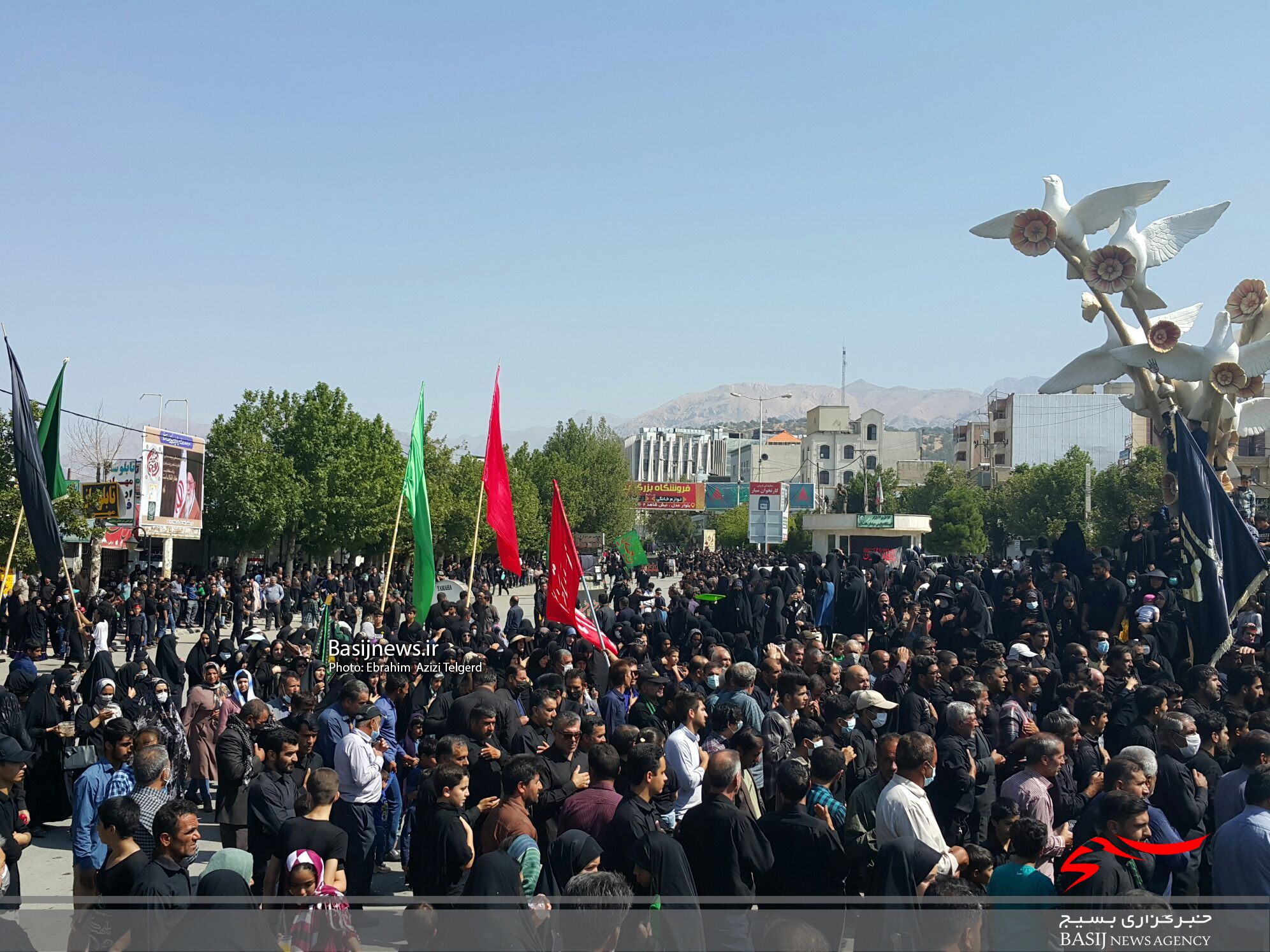 عزاداری عاشورای حسینی در یاسوج