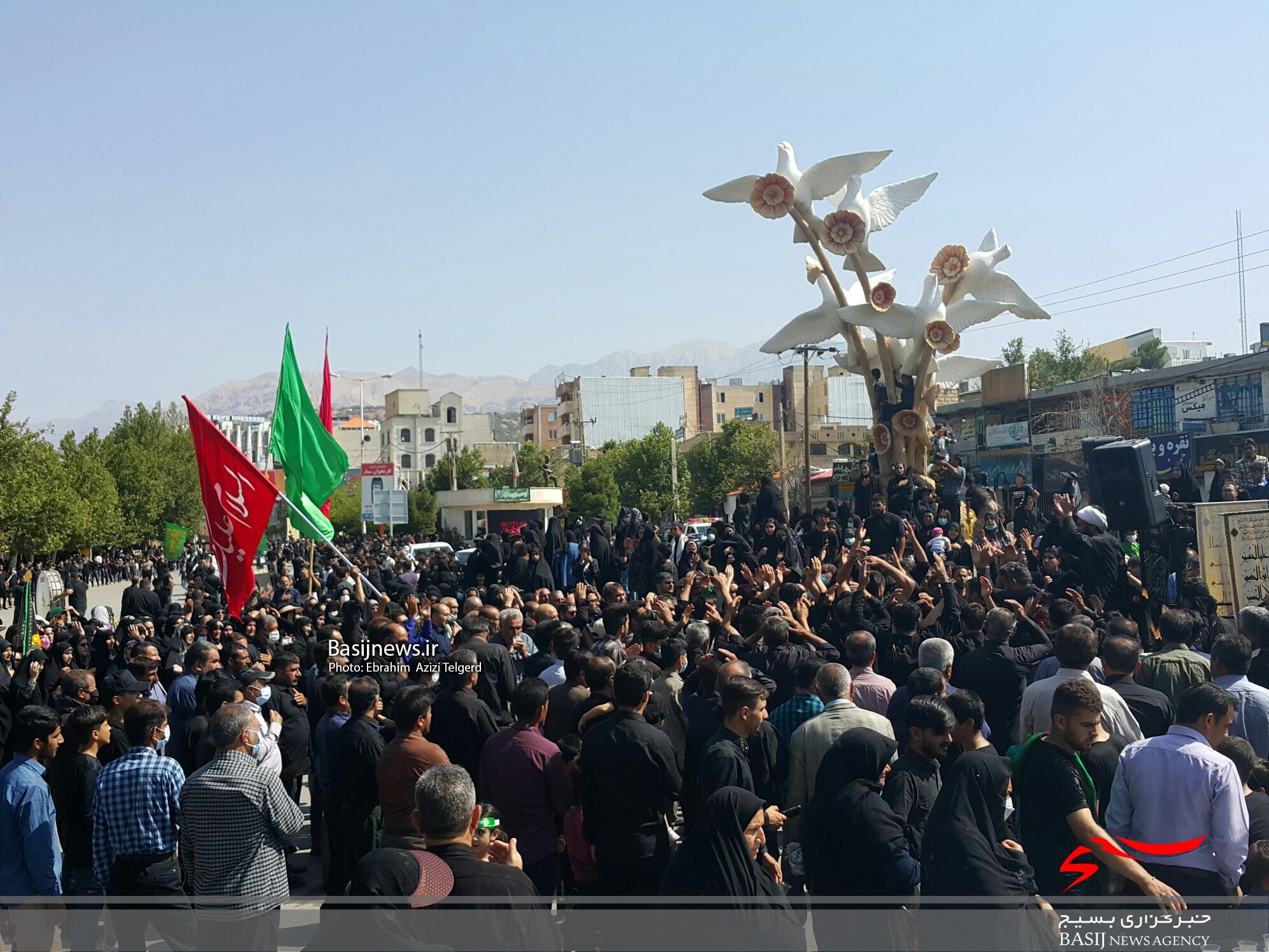 عزاداری عاشورای حسینی در یاسوج