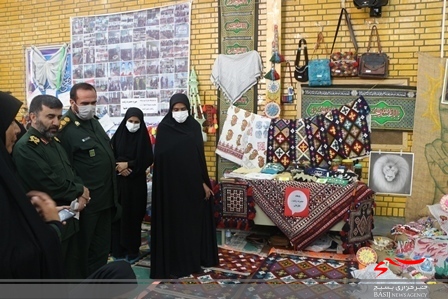 برپایی نمایشگاه پایگاه های اسوه در شهرستان لردگان