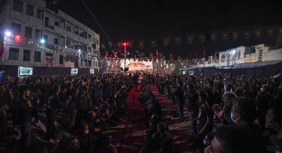 عزاداری دهه اول محرم در پایگاه نمونه کشوری امام حسین (ع) جهرم