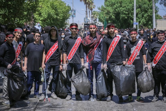 عزاداری دهه اول محرم در پایگاه نمونه کشوری امام حسین (ع) جهرم