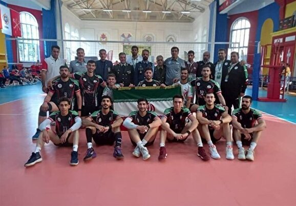 پیام تبریک سازمان بسیج ورزشکاران در پی قهرمانی والیبال نیروهای مسلح در رقابتهای سیزم پیام تبریک سازمان بسیج ورزشکاران در پی قهرمانی والیبال نیروهای مسلح در رقابتهای سیزم