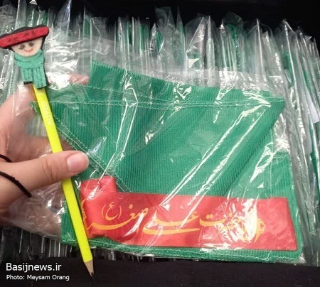 مراسم شیرخوارگان حسینی در شبستان مسجد صاحب الزمان(عج)