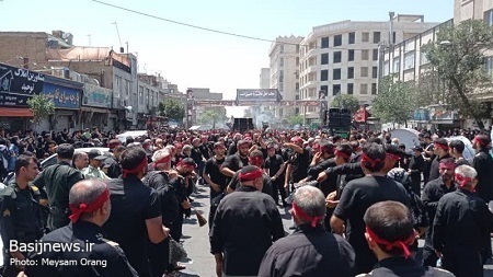کاروان عزاداری ظهر عاشورا و شام غریبان