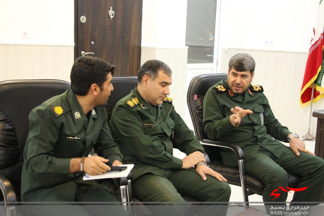دیدار رئیس سازمان بسیج جامعه کشاورزی کشور با فرمانده سپاه فتح استان کهگیلویه و بویراحمد