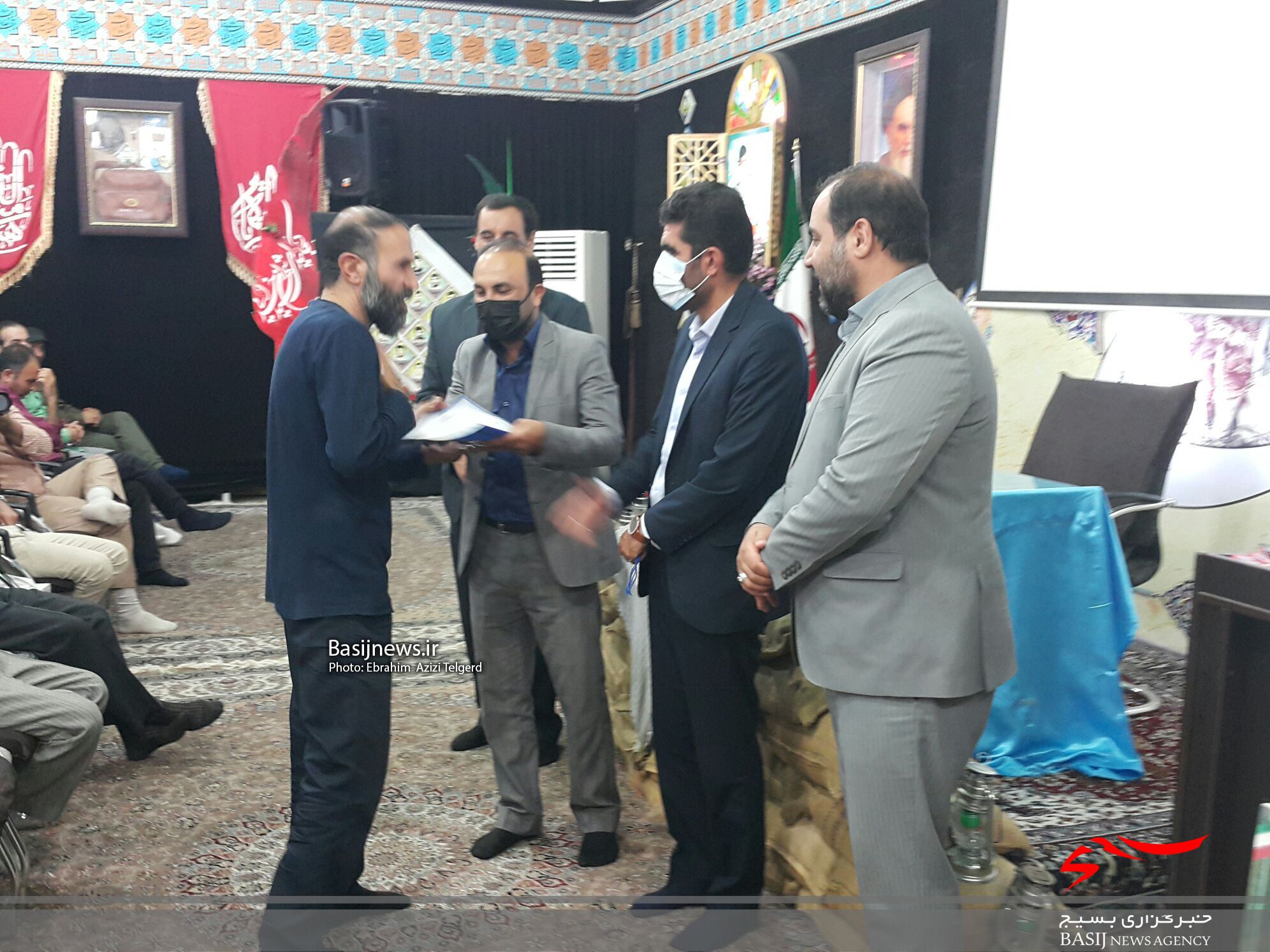 اختتامیه هنرواره تجسمی مسیر حسین در یاسوج