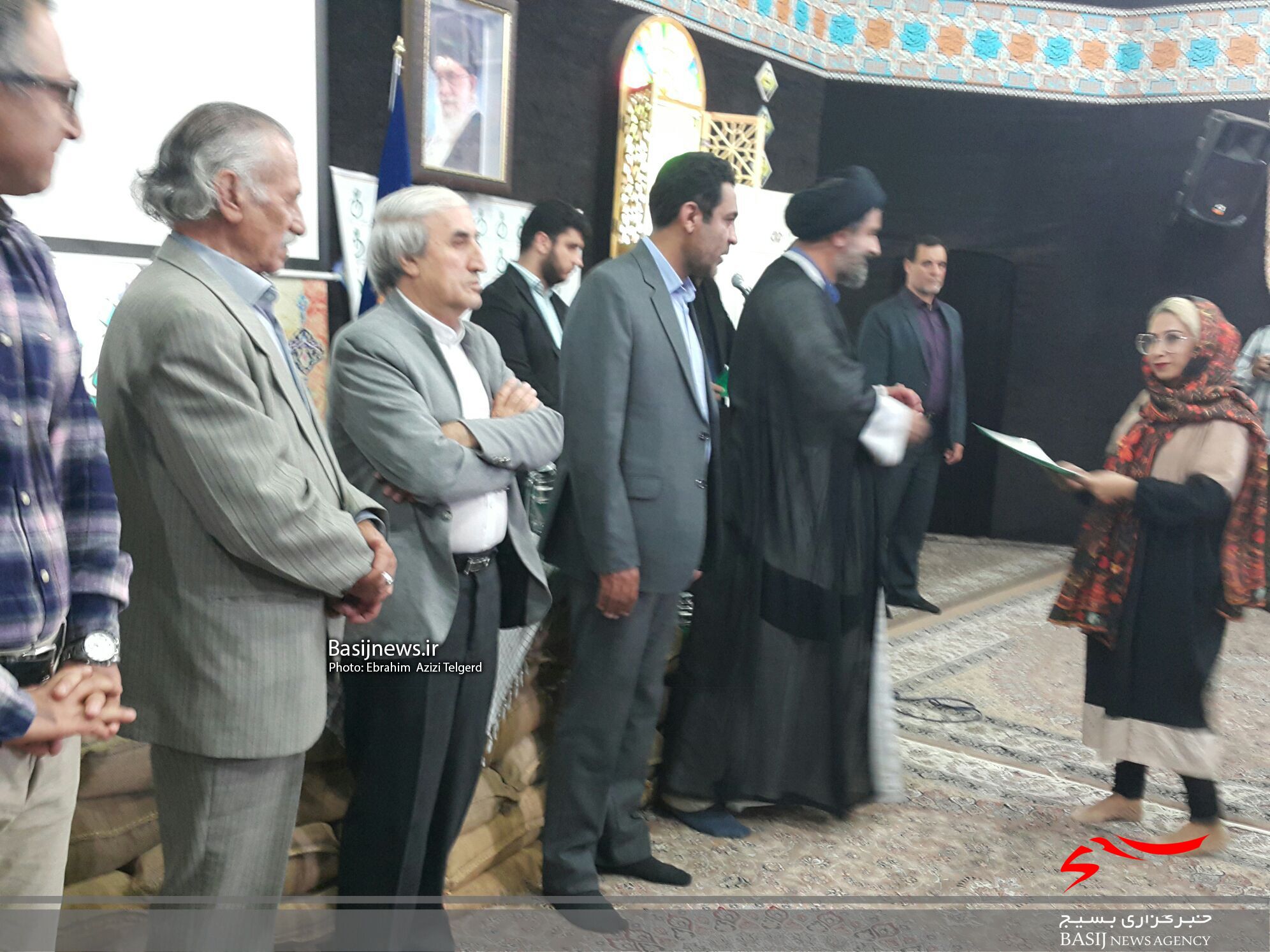 اختتامیه هنرواره تجسمی مسیر حسین در یاسوج