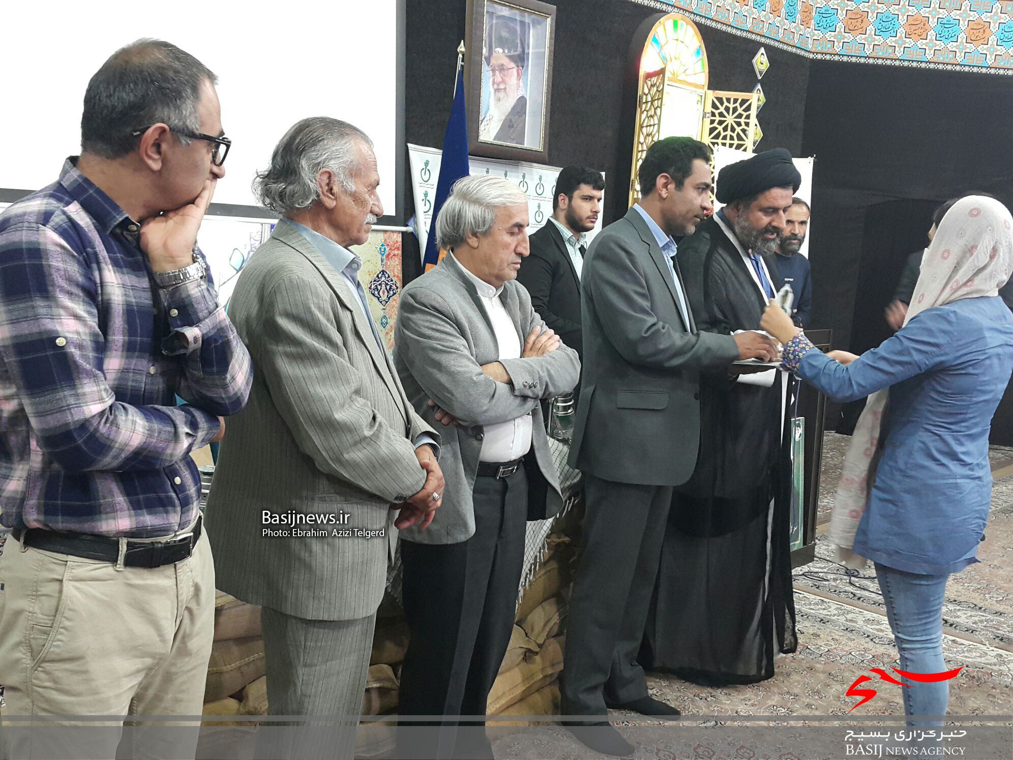 اختتامیه هنرواره تجسمی مسیر حسین در یاسوج