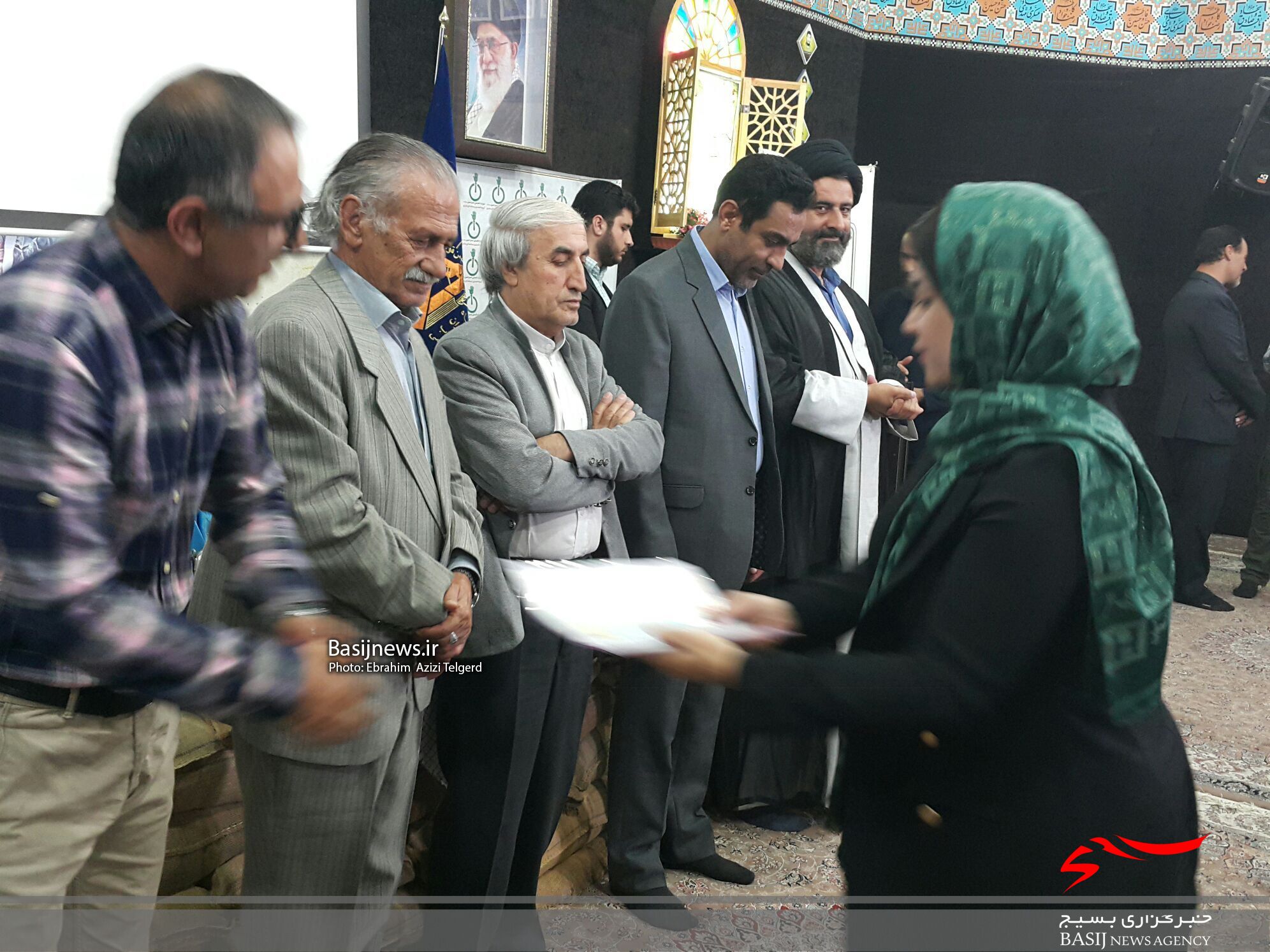 اختتامیه هنرواره تجسمی مسیر حسین در یاسوج
