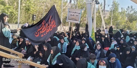 پیاده روی بزرگ گردان های کوثر حوزه های مقاومت بسیج قدس