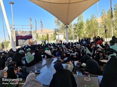 پیاده روی بزرگ گردان های کوثر حوزه های مقاومت بسیج قدس