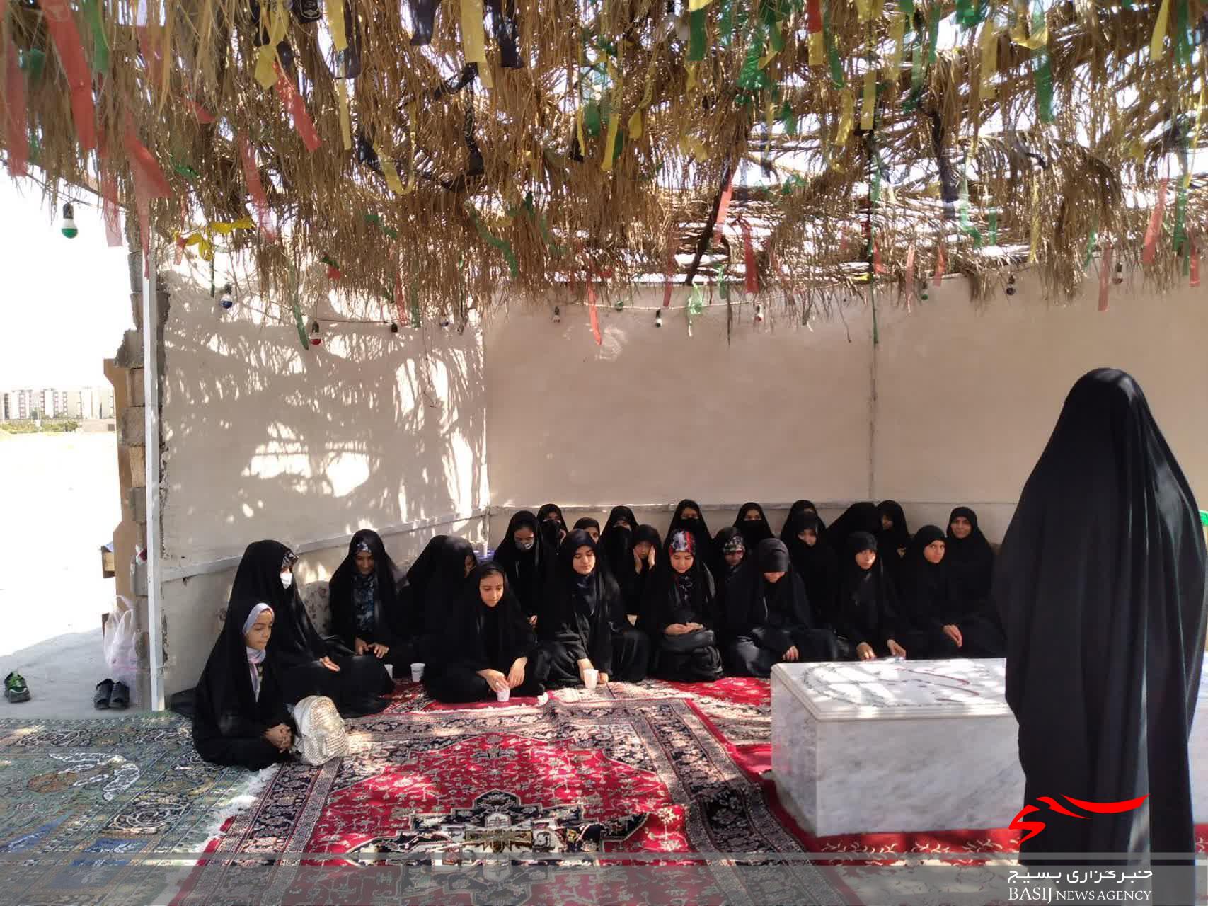 گردهمایی دختران صالحینی پایگاه شهیده واعظی برگزار شد