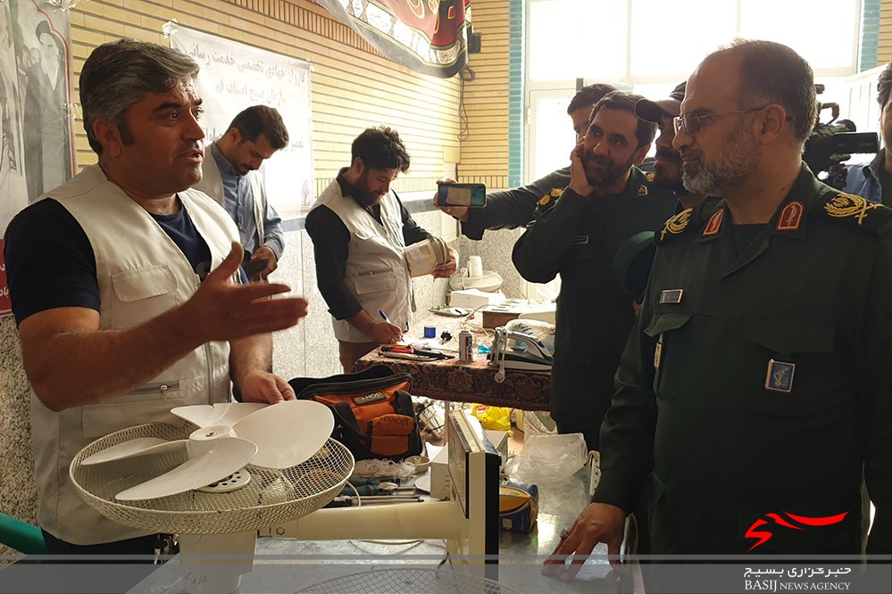 ۱۱۰ متخصص بسیجی در خدمت نیازمندان استان قم