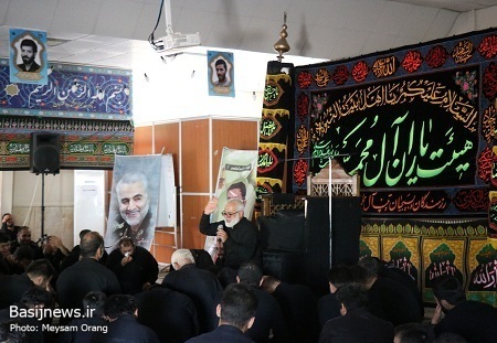 برگزاری مراسم روضه سرور و سالار شهیدان در تیپ آل محمد(ص)