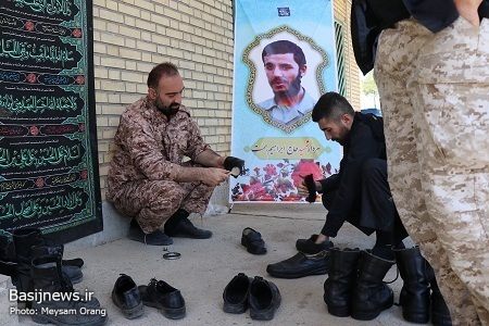 برگزاری مراسم روضه سرور و سالار شهیدان در تیپ آل محمد(ص)
