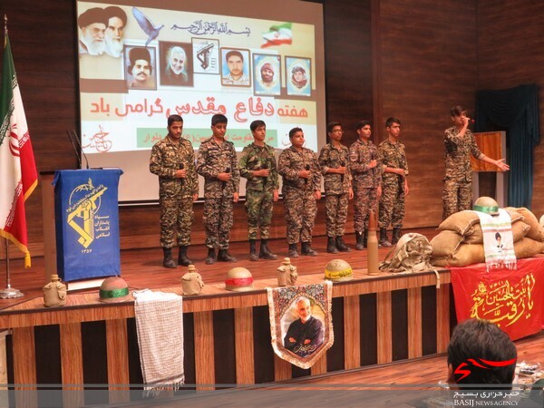 مراسم تجلیل از رزمندگان پیشکسوت در دلوار برگزار شد