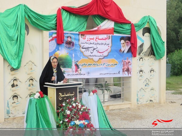 اجتماع بزرگ شیر زنان دیار رئیسعلی در دلوار برگزار شد/گزارش تصویری