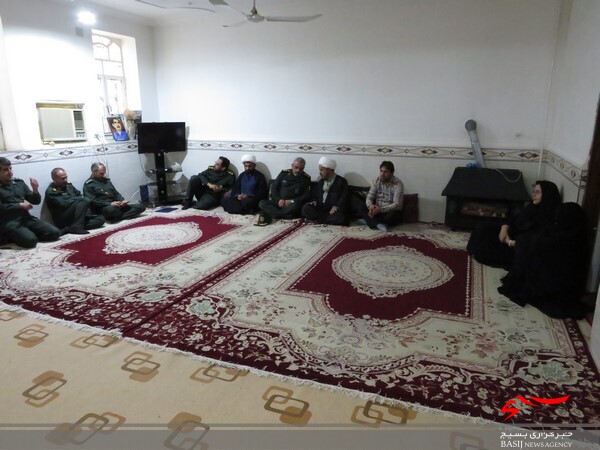 دیدار با خانواده رزمنده و ایثارگر دفاع مقدس عبدالحسین راهداری