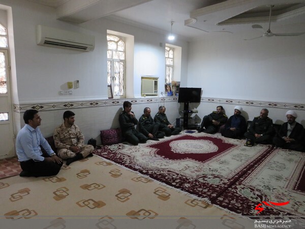 دیدار با خانواده رزمنده و ایثارگر دفاع مقدس عبدالحسین راهداری