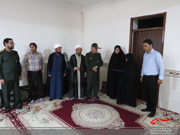 دیدار با خانواده رزمنده و ایثارگر دفاع مقدس عبدالحسین راهداری