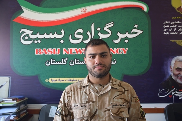 مصاحبه با تعدادی از سربازان موفق ستاد سپاه نینوا