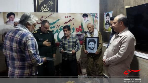 تجلیل از رزمنده دفاع مقدس عبدالله محمدی