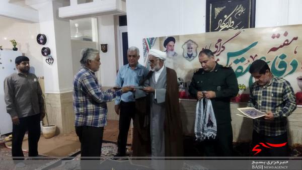 تجلیل از رزمنده دفاع مقدس عبدالله محمدی