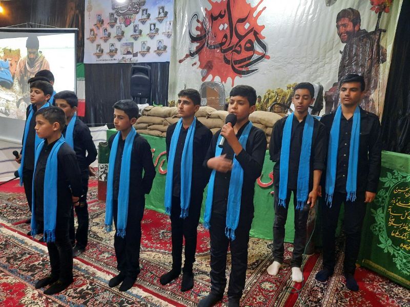 یادواره ۱۴ شهید محله جانبازان در شهر بن برگزار شد
