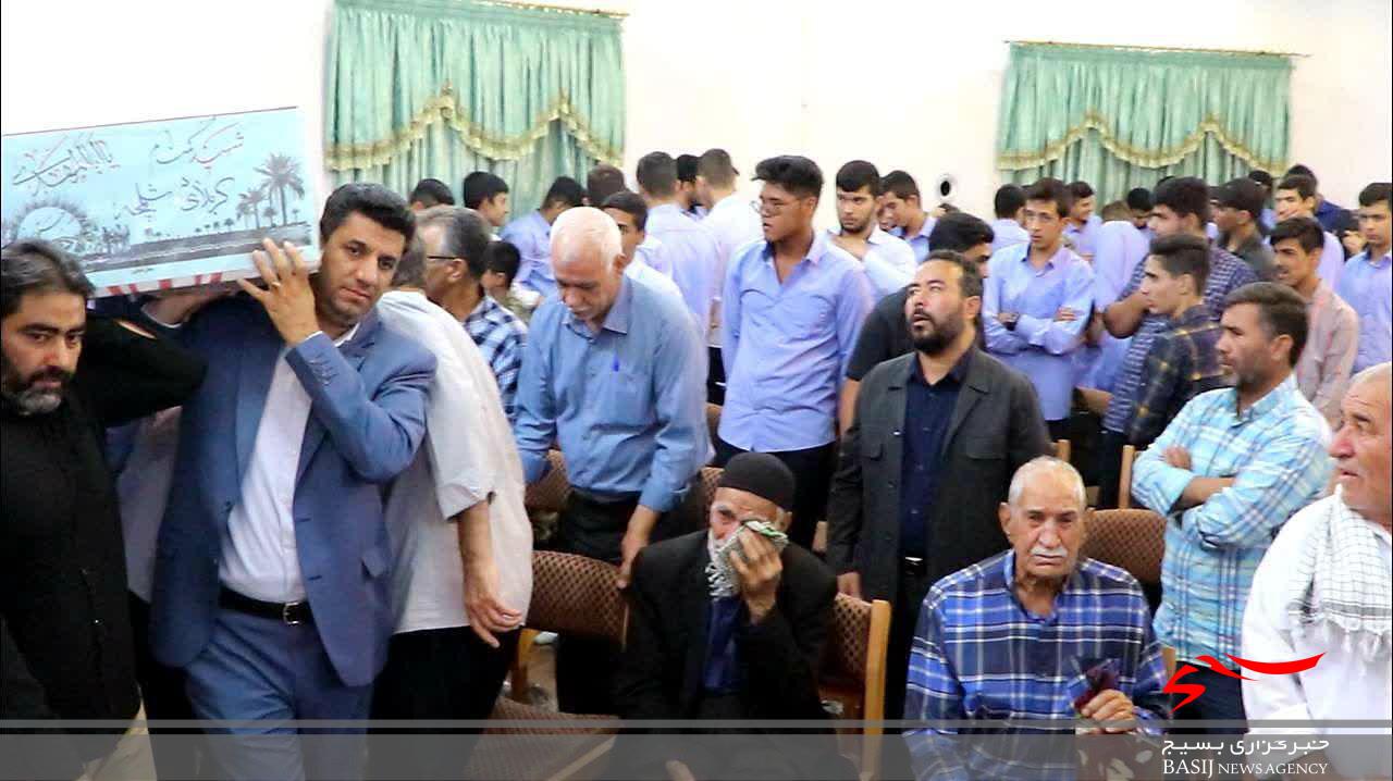 مراسم یادواره «شهدای دفاع مقدس» در شهر قنوات برگزار شد